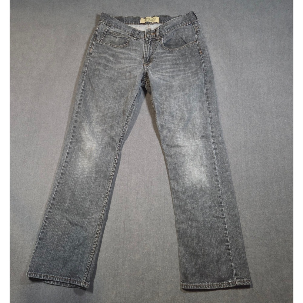 Wrangler Jeans Co Slim Straight Mens 30x30 Gray Denim Pants 92MC0BS